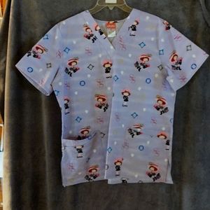 Strawberry Shortcake Scrub top.